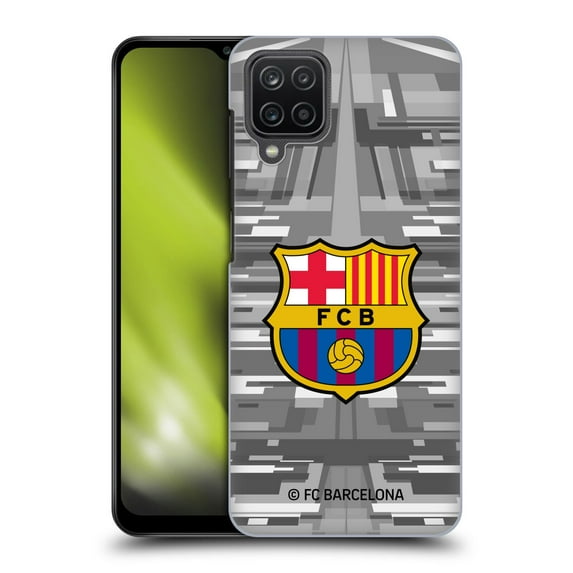Head Case Designs Officially Licensed FC Barcelona 2019/20 Crest Kit Away Goalkeeper Hard Back Case Compatible with Samsung Galaxy A12 (2020)