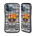 thumbnail image 1 of Head Case Designs Officially Licensed FC Barcelona 2019/20 Crest Kit Away Goalkeeper Hybrid Case Compatible with Apple iPhone 13 Pro, 1 of 7