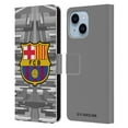 thumbnail image 1 of Head Case Designs Officially Licensed FC Barcelona 2019/20 Crest Kit Away Goalkeeper Leather Book Wallet Case Cover Compatible with Apple iPhone 14 Plus, 1 of 6