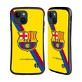 thumbnail image 1 of Head Case Designs Officially Licensed FC Barcelona 2019/20 Crest Kit Away Hybrid Case Compatible with Apple iPhone 15, 1 of 7