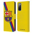 thumbnail image 1 of Head Case Designs Officially Licensed FC Barcelona 2019/20 Crest Kit Away Leather Book Wallet Case Cover Compatible with Samsung Galaxy S20 FE / 5G, 1 of 6