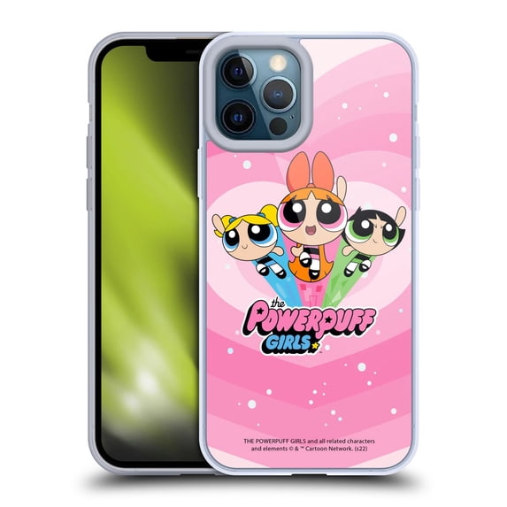 Head Case Designs The Powerpuff Girls Graphics Group Soft Gel Case for Apple iPhone 12 Pro Max