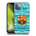 thumbnail image 1 of Head Case Designs Officially Licensed FC Barcelona 2019/20 Crest Kit Home Goalkeeper Soft Gel Case Compatible with Apple iPhone 13, 1 of 7