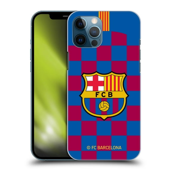 Head Case Designs Officially Licensed FC Barcelona 2019/20 Crest Kit Home Hard Back Case Compatible with Apple iPhone 12 Pro Max