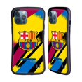 thumbnail image 1 of Head Case Designs Officially Licensed FC Barcelona 2019/20 Crest Kit Third Goalkeeper Hybrid Case Compatible with Apple iPhone 12 Pro Max, 1 of 7