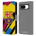 thumbnail image 1 of Head Case Designs Officially Licensed FC Barcelona 2019/20 Crest Kit Third Goalkeeper Leather Book Wallet Case Cover Compatible with Google Pixel 8, 1 of 6