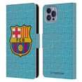 thumbnail image 1 of Head Case Designs Officially Licensed FC Barcelona 2019/20 Crest Kit Third Leather Book Wallet Case Cover Compatible with Apple iPhone 14, 1 of 6