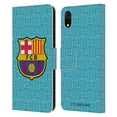 thumbnail image 1 of Head Case Designs Officially Licensed FC Barcelona 2019/20 Crest Kit Third Leather Book Wallet Case Cover Compatible with Apple iPhone XR, 1 of 6