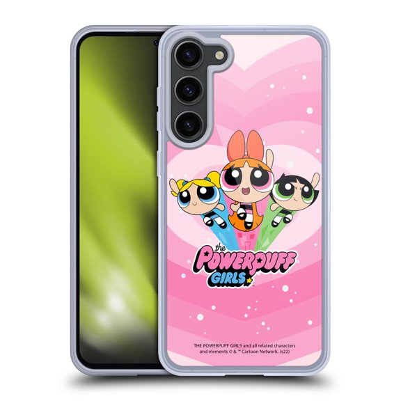 Head Case Designs The Powerpuff Girls Graphics Group Soft Gel Case for Samsung Galaxy S23+ 5G