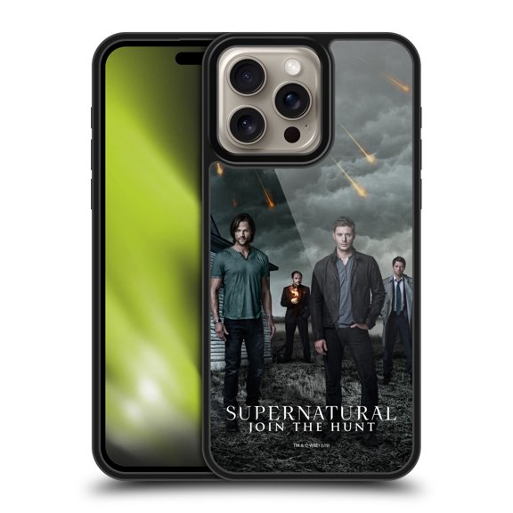 Head Case Designs Supernatural Key Art Season 12 Group Gel Armour Case For Apple iPhone 16 Pro Max