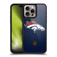 thumbnail image 1 of Head Case Designs NFL Denver Broncos Logo Football Gel Armour Case For Apple iPhone 16 Pro Max, 1 of 7