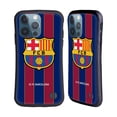 thumbnail image 1 of Head Case Designs Officially Licensed FC Barcelona 2020/21 Crest Kit Home Hybrid Case Compatible with Apple iPhone 13 Pro, 1 of 7