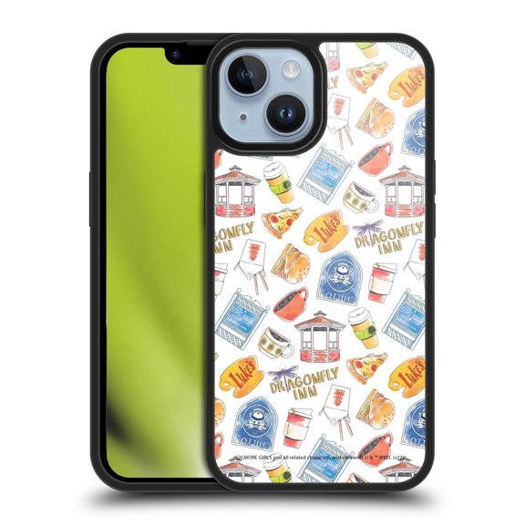 Head Case Designs Gilmore Girls Graphics Icons Gel Armour Case For Apple iPhone 14