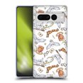 thumbnail image 1 of Head Case Designs Harry Potter Deathly Hallows XIII Hedwig Owl Pattern Soft Gel Case for Google Pixel 7 Pro, 1 of 7