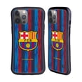 thumbnail image 1 of Head Case Designs Officially Licensed FC Barcelona 2022/23 Crest Kit Home Hybrid Case Compatible with Apple iPhone 14 Pro Max, 1 of 7