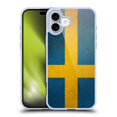 thumbnail image 1 of Head Case Designs Vintage Flags Sweden Swedish Sverige Flag Soft Gel Case Compatible with Apple iPhone 16 Plus, 1 of 7
