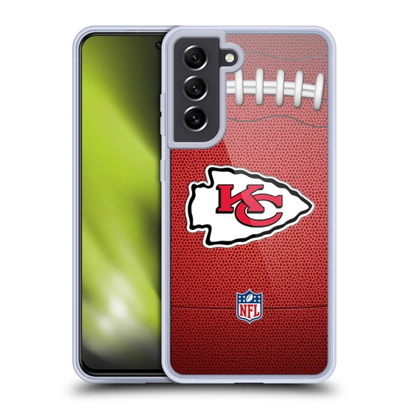 Head Case Designs NFL Kansas City Chiefs Graphics Football Soft Gel Case for Samsung Galaxy S21 FE 5G
