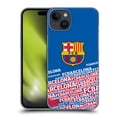 thumbnail image 1 of Head Case Designs Officially Licensed FC Barcelona Crest Impact Hard Back Case Compatible with Apple iPhone 15 Plus, 1 of 7