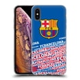 thumbnail image 1 of Head Case Designs Officially Licensed FC Barcelona Crest Impact Soft Gel Case Compatible with Apple iPhone XS Max, 1 of 7