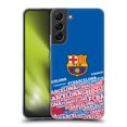 thumbnail image 1 of Head Case Designs Officially Licensed FC Barcelona Crest Impact Soft Gel Case Compatible with Samsung Galaxy S22+ 5G, 1 of 7