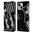 thumbnail image 1 of Head Case Designs Officially Licensed FC Barcelona Crest Oversized Leather Book Wallet Case Cover Compatible with Apple iPhone 14 Plus, 1 of 6