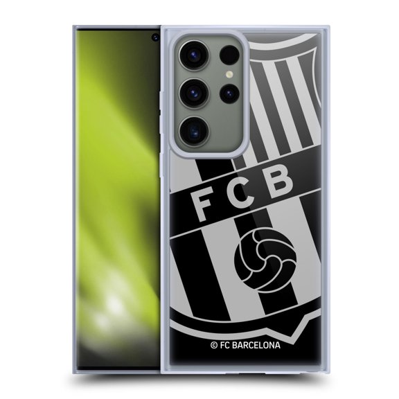 Head Case Designs FC Barcelona Crest Oversized Soft Gel Case for Samsung Galaxy S23 Ultra 5G