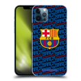 thumbnail image 1 of Head Case Designs Officially Licensed FC Barcelona Crest Patterns Barca Hard Back Case Compatible with Apple iPhone 12 / iPhone 12 Pro, 1 of 7