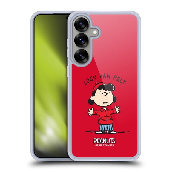 Head Case Designs Peanuts Characters Lucy van Pelt Soft Gel Case for Samsung Galaxy S25+