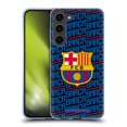 thumbnail image 1 of Head Case Designs Officially Licensed FC Barcelona Crest Patterns Barca Soft Gel Case Compatible with Samsung Galaxy S23+ 5G, 1 of 7