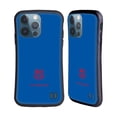 thumbnail image 1 of Head Case Designs Officially Licensed FC Barcelona Crest Patterns Blue Hybrid Case Compatible with Apple iPhone 13 Pro, 1 of 7