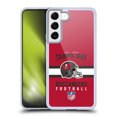 thumbnail image 1 of Head Case Designs NFL Tampa Bay Buccaneers Graphics Helmet Typography Soft Gel Case for Samsung Galaxy S22 5G, 1 of 7