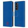 thumbnail image 1 of Head Case Designs Officially Licensed FC Barcelona Crest Patterns Blue Leather Book Wallet Case Cover Compatible with Samsung Galaxy S23+ 5G, 1 of 6