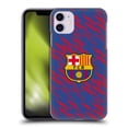 thumbnail image 1 of Head Case Designs Officially Licensed FC Barcelona Crest Patterns Glitch Hard Back Case Compatible with Apple iPhone 11, 1 of 7