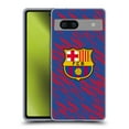 thumbnail image 1 of Head Case Designs Officially Licensed FC Barcelona Crest Patterns Glitch Soft Gel Case Compatible with Google Pixel 7a, 1 of 7