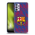 thumbnail image 1 of Head Case Designs Officially Licensed FC Barcelona Crest Patterns Glitch Soft Gel Case Compatible with Samsung Galaxy A32 5G / M32 5G (2021), 1 of 7