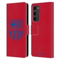 thumbnail image 1 of Head Case Designs Officially Licensed FC Barcelona Crest Patterns Red Leather Book Wallet Case Cover Compatible with Samsung Galaxy S23+ 5G, 1 of 6