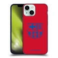 thumbnail image 1 of Head Case Designs Officially Licensed FC Barcelona Crest Patterns Red Soft Gel Case Compatible with Apple iPhone 13 Mini, 1 of 7