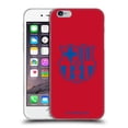thumbnail image 1 of Head Case Designs Officially Licensed FC Barcelona Crest Patterns Red Soft Gel Case Compatible with Apple iPhone 6 / iPhone 6s, 1 of 7