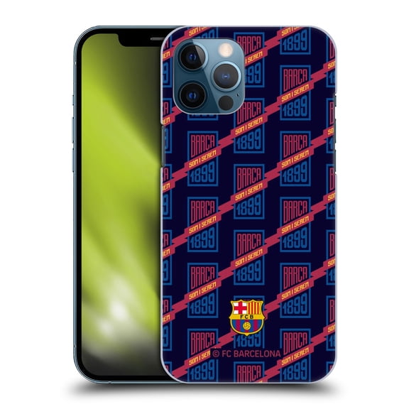 Head Case Designs Officially Licensed FC Barcelona Culé Som I Serem Hard Back Case Compatible with Apple iPhone 12 Pro Max