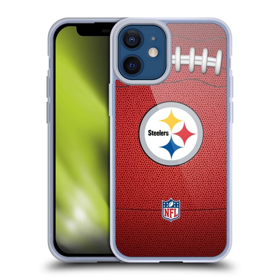 Head Case Designs NFL Pittsburgh Steelers Graphics Football Soft Gel Case for Apple iPhone 12 Mini