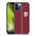 thumbnail image 1 of Head Case Designs Officially Licensed Florida State University FSU Florida State University Baseball Jersey Hard Back Case Compatible with Apple iPhone 12 Pro Max, 1 of 7