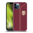 thumbnail image 1 of Head Case Designs Officially Licensed Florida State University FSU Florida State University Baseball Jersey Soft Gel Case Compatible with Apple iPhone 12 / iPhone 12 Pro, 1 of 7