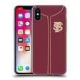 thumbnail image 1 of Head Case Designs Officially Licensed Florida State University FSU Florida State University Baseball Jersey Soft Gel Case Compatible with Apple iPhone X / iPhone XS, 1 of 7