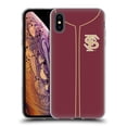 thumbnail image 1 of Head Case Designs Officially Licensed Florida State University FSU Florida State University Baseball Jersey Soft Gel Case Compatible with Apple iPhone XS Max, 1 of 7