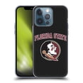 thumbnail image 1 of Head Case Designs Officially Licensed Florida State University FSU Florida State University Campus Logotype Soft Gel Case Compatible with Apple iPhone 13 Pro, 1 of 7