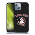 thumbnail image 1 of Head Case Designs Officially Licensed Florida State University FSU Florida State University Campus Logotype Soft Gel Case Compatible with Apple iPhone 14, 1 of 7