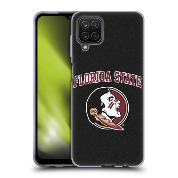 Head Case Designs Officially Licensed Florida State University FSU Florida State University Campus Logotype Soft Gel Case Compatible with Samsung Galaxy A12 (2020)
