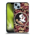 thumbnail image 1 of Head Case Designs Officially Licensed Florida State University FSU Florida State University Digital Camouflage Soft Gel Case Compatible with Apple iPhone 14 Plus, 1 of 7