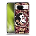 thumbnail image 1 of Head Case Designs Officially Licensed Florida State University FSU Florida State University Digital Camouflage Soft Gel Case Compatible with Google Pixel 8, 1 of 7