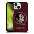 thumbnail image 1 of Head Case Designs Officially Licensed Florida State University FSU Florida State University Distressed Hard Back Case Compatible with Apple iPhone 13 Mini, 1 of 7